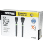 Geepas GFL4637 3W LED Flashlight 2pcs