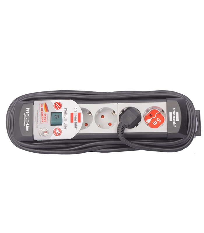 5M 4WAY BRENNENSTUHL EXTENSION SOCKET GERMANY