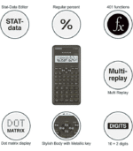FX-100MS CASIO CALCULATOR 300FUNCTIONS