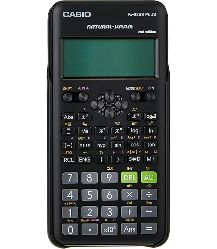 FX-82ES PLUS CASIO CALCULATOR 252 FUNCTIONS