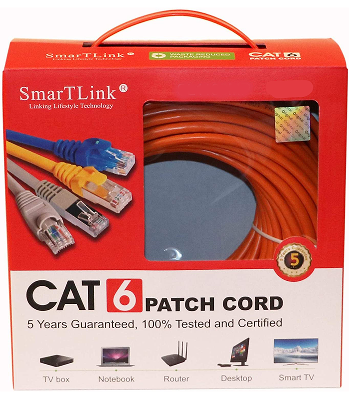 GS502BX SMARTLINK CAT6 NETWORK CABLE 2M