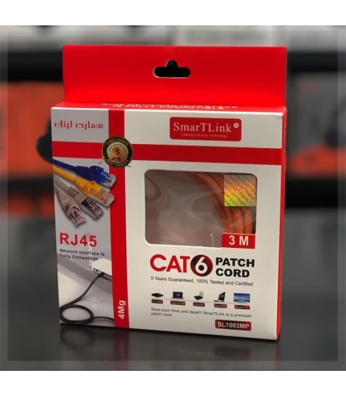 SL1003MP SMARTLINK CAT6 NETWORK CABLE 3M
