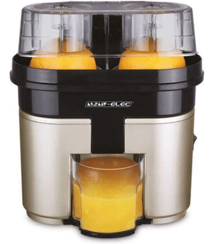 E06025 Al Saif 90 Watt Double Citrus Juicer (500ml, Gold,