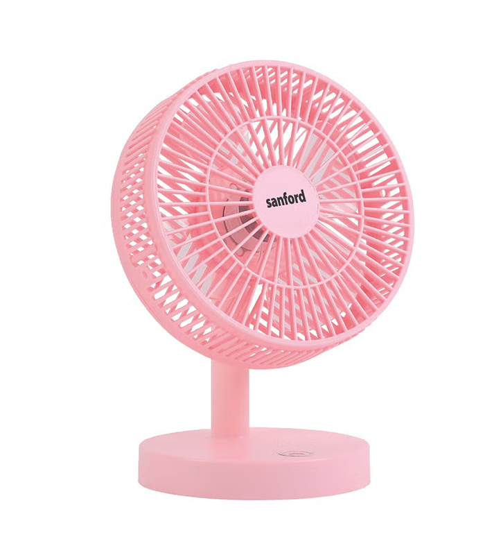 SF6668MFN SANFORD 7 inch Mini Table Rechargeable Portable Fan-