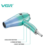 VGR V-452 Professional Salon Series Hair Dryer 2000